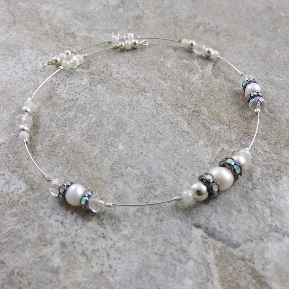 Freshwater pearl choker